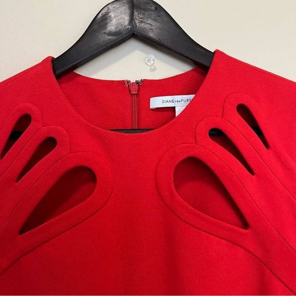 Diane Von Furstenberg Sidra Cutout Midi Dress - Picture 5 of 16